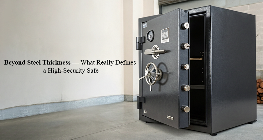 Beyond Steel Thickness — What Really Defines a High-Security Safe